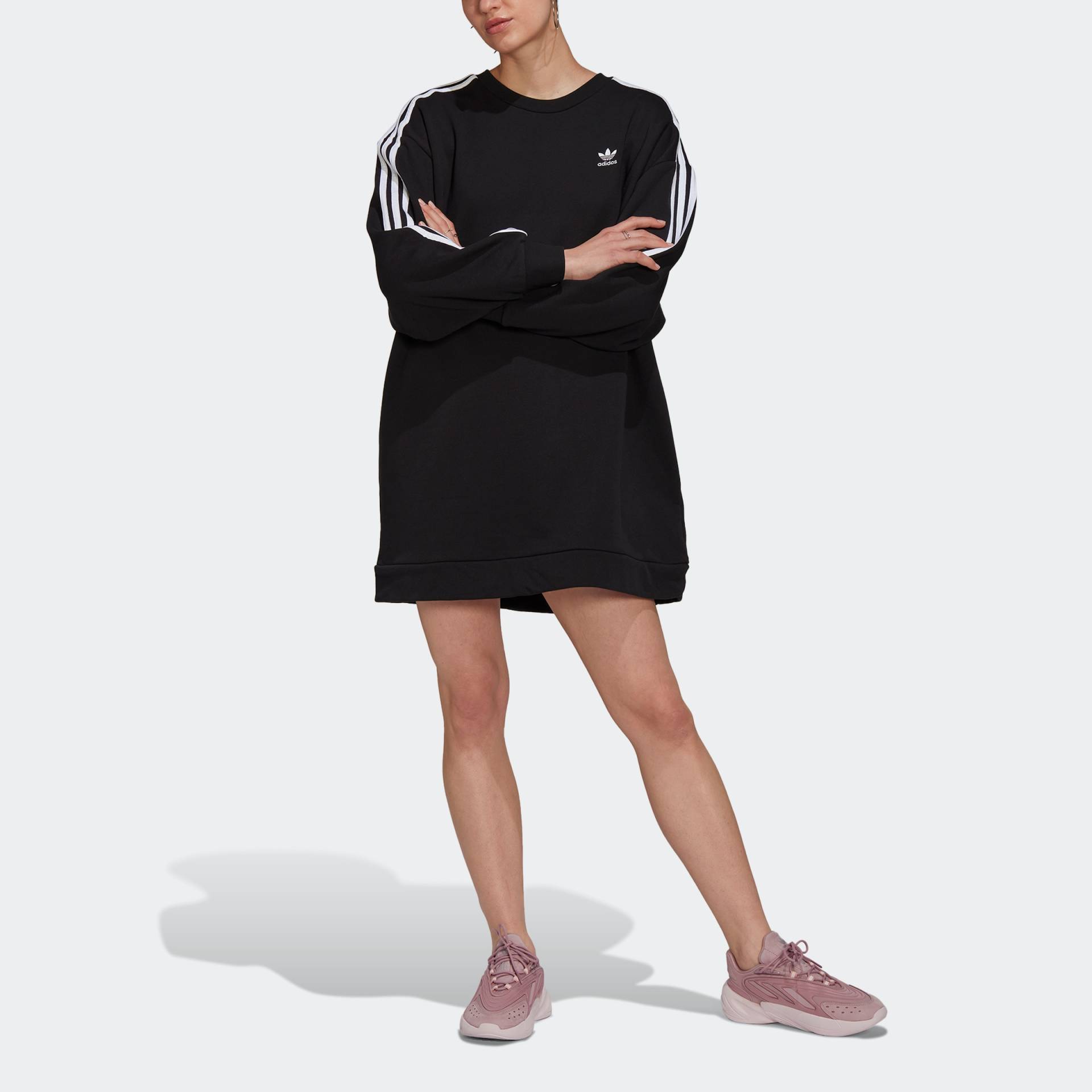 adidas Originals Shirtkleid "ADICOLOR CLASSICS LONG SLEEVE SWEATKLEID", (1 tlg.) von adidas Originals