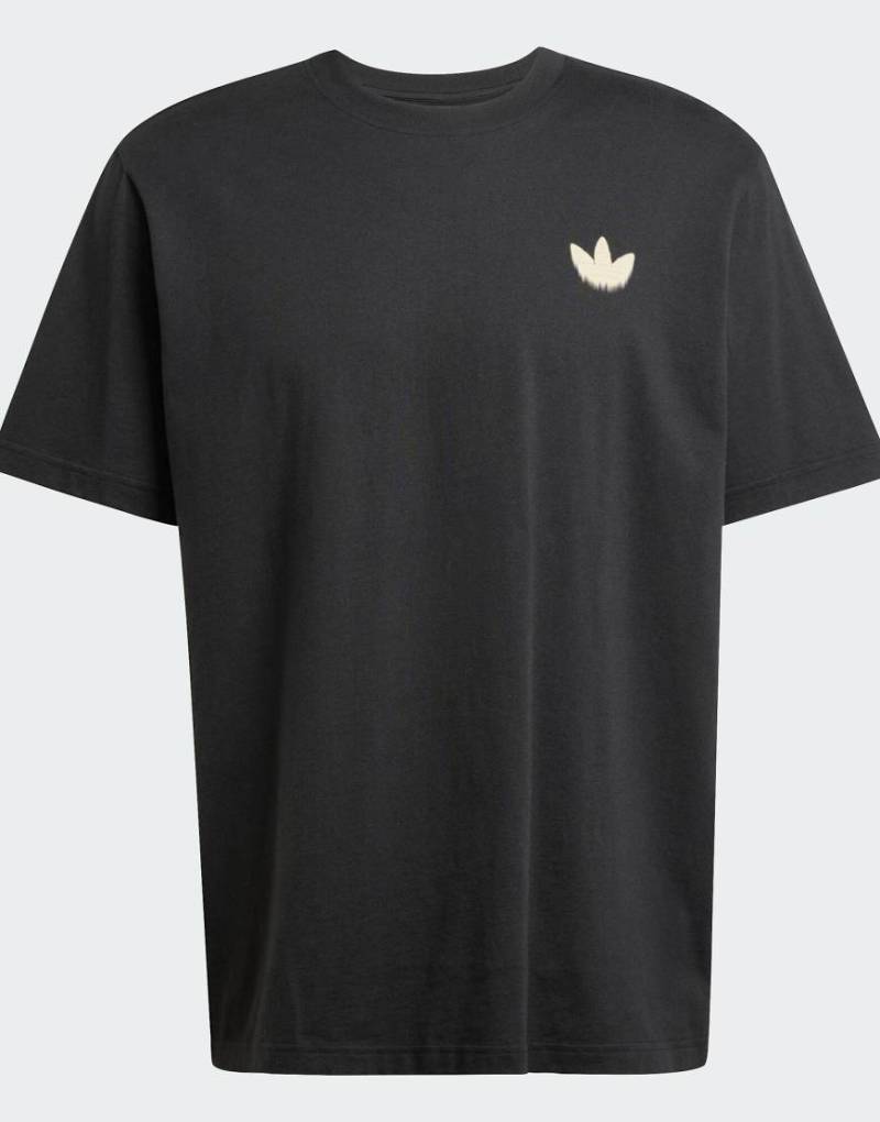 adidas Originals - Skeleton - T-Shirt in Schwarz mit Rückenprint adidas Originals - Skeleton - T-Shirt in Schwarz mit Rückenprint von adidas Originals