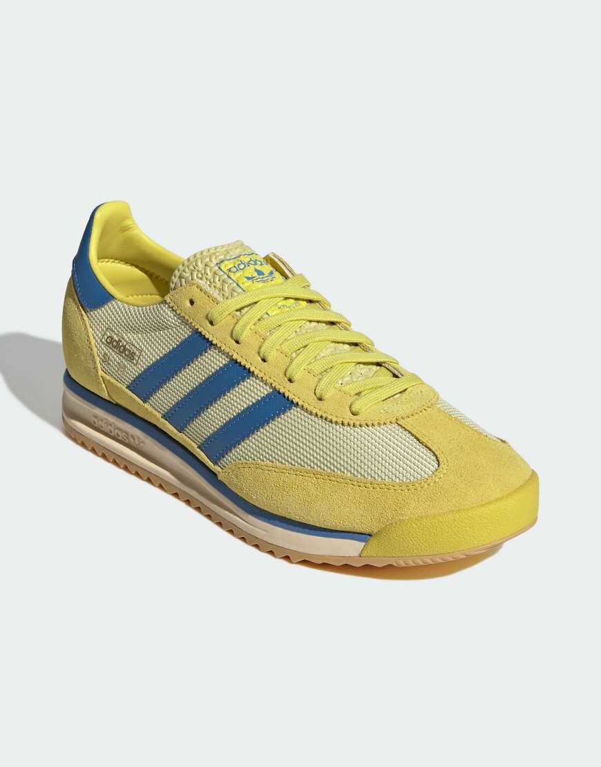 adidas Originals - Sl 72 rs - Schuhe in Gelb und Blau von adidas Originals