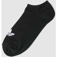 adidas Originals Sneakersocken aus elastischem Baumwoll-Mix im 3er-Pack in Black, Größe 35/38 von adidas Originals