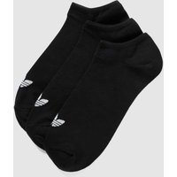 adidas Originals Sneakersocken mit Logo-Print im 3er-Pack in Black, Größe 43-46 adidas Originals Sneakersocken mit Logo-Print im 3er-Pack in Black, Größe 43-46 von adidas Originals