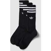 adidas Originals Socken mit Label-Detail im 3er-Pack in Black, Größe 43/45 von adidas Originals