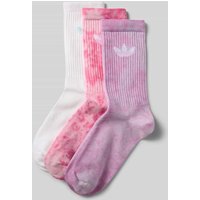 adidas Originals Socken mit Logo-Print im 3er-Pack in Pink, Größe 35-38 adidas Originals Socken mit Logo-Print im 3er-Pack in Pink, Größe 35-38 von adidas Originals