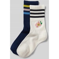 adidas Originals Socken mit Motiv-Stitching Modell 'LIBERTY' im 2er-Pack in Black, Größe 40-42 adidas Originals Socken mit Motiv-Stitching Modell 'LIBERTY' im 2er-Pack in Black, Größe 40-42 von adidas Originals