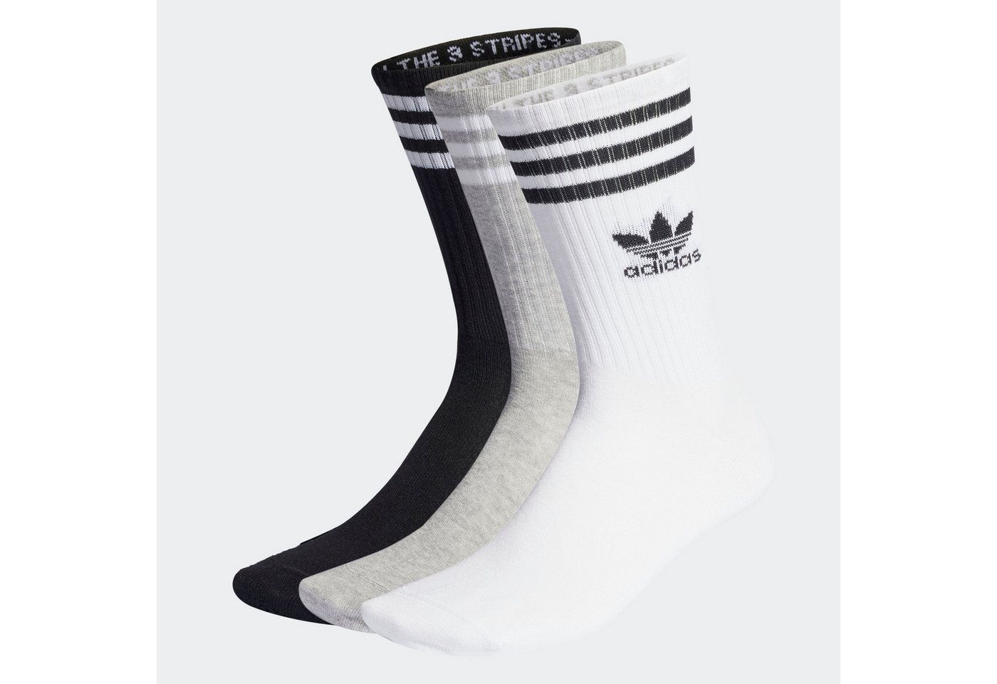 adidas Originals Sportsocken CREW SOCK 3STR (3-Paar) adidas Originals Sportsocken CREW SOCK 3STR (3-Paar) von adidas Originals