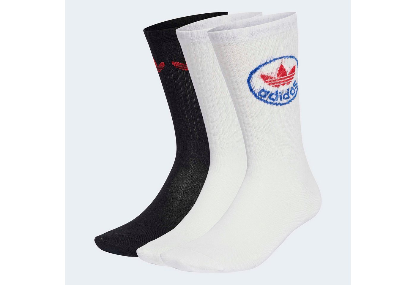 adidas Originals Sportsocken TREFOIL CREW 3P von adidas Originals