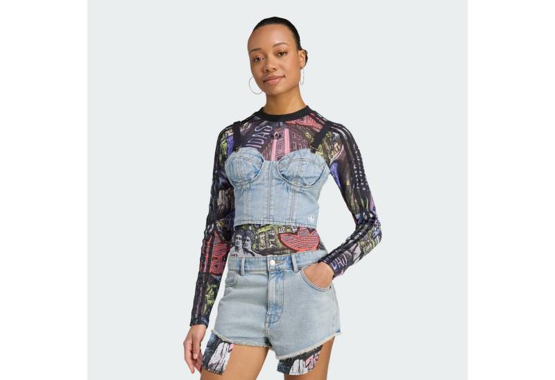 adidas Originals Sporttasche ADIDAS X JEREMY SCOTT DENIM-BUSTIER (1-tlg) von adidas Originals