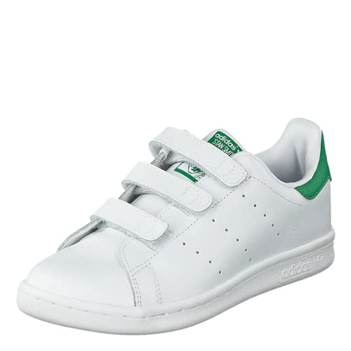 adidas Originals Stan Smith CF, Unisex-Kinder Sneakers, Weiß (Ftwr White/Ftwr White/Green), 30 EU (11.5 Kinder UK) von adidas Originals