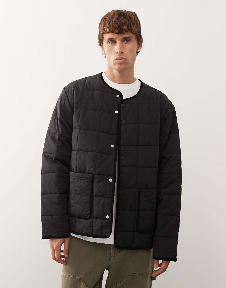 adidas Originals - Steppjacke in Schwarz von adidas Originals