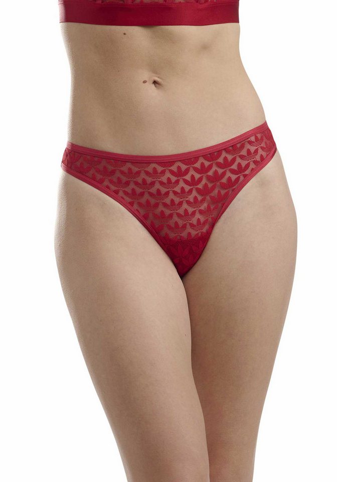 adidas Originals String mit transparenter Logo-Spitze von adidas Originals