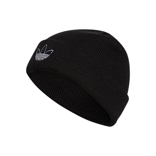 adidas Originals Sunday Cuff Beanie, Black 2, One Size von adidas Originals