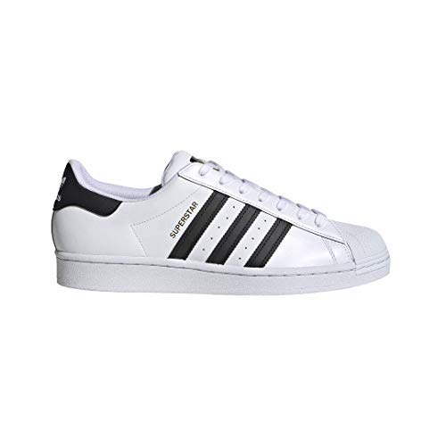 adidas Originals Herren Superstar Sneaker, Weiß/Schwarz, 44.5 EU von adidas Originals