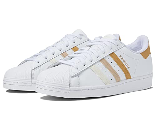 adidas Originals Superstar White/Golden Beige/Magic Beige 10 D (M) von adidas Originals