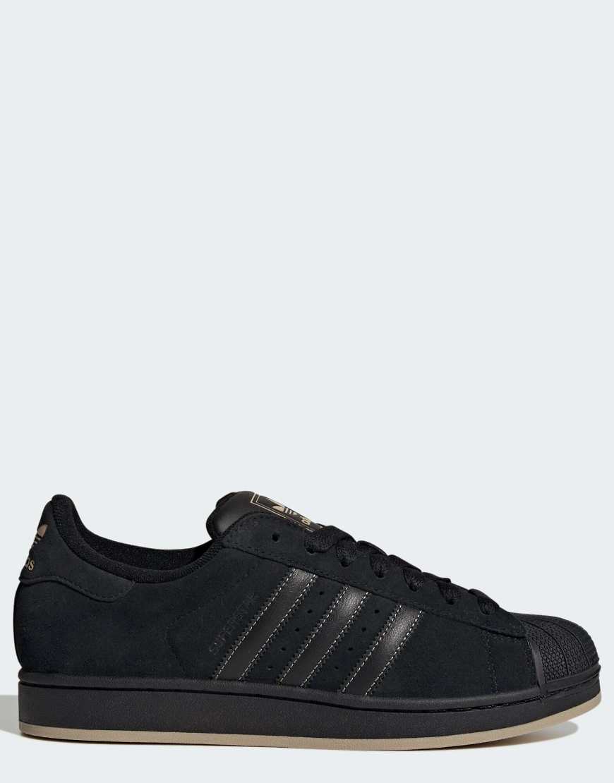 adidas Originals - Superstar ii - Schuhe in Core Black / Core Black-Schwarz von adidas Originals