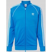 adidas Originals Sweatjacke mit Label-Stitching in Royal, Größe XS von adidas Originals