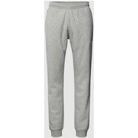 adidas Originals Sweatpants mit Label-Stitching Modell 'ESSENTIALS' in Hellgrau Melange, Größe S von adidas Originals