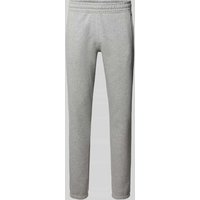 adidas Originals Sweatpants mit elastischem Bund und Eingrifftaschen in Hellgrau Melange, Größe L von adidas Originals