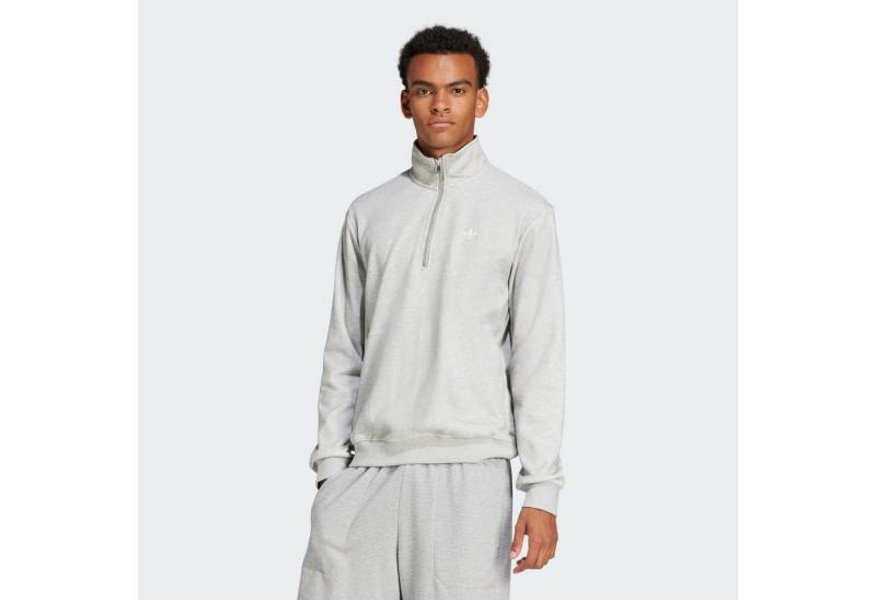 adidas Originals Sweatshirt TREFOIL ESSENTIALS WAFFLE 1/2 ZIP SWEATSHIRT von adidas Originals
