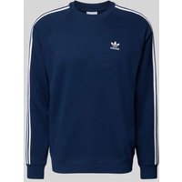 adidas Originals Sweatshirt mit Label-Stitching in Marine, Größe XL adidas Originals Sweatshirt mit Label-Stitching in Marine, Größe XL von adidas Originals