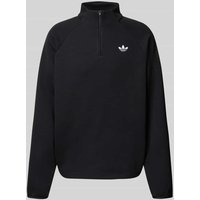 adidas Originals Sweatshirt mit Stehkragen Modell 'SPACER DRILL' in Black, Größe M adidas Originals Sweatshirt mit Stehkragen Modell 'SPACER DRILL' in Black, Größe M von adidas Originals