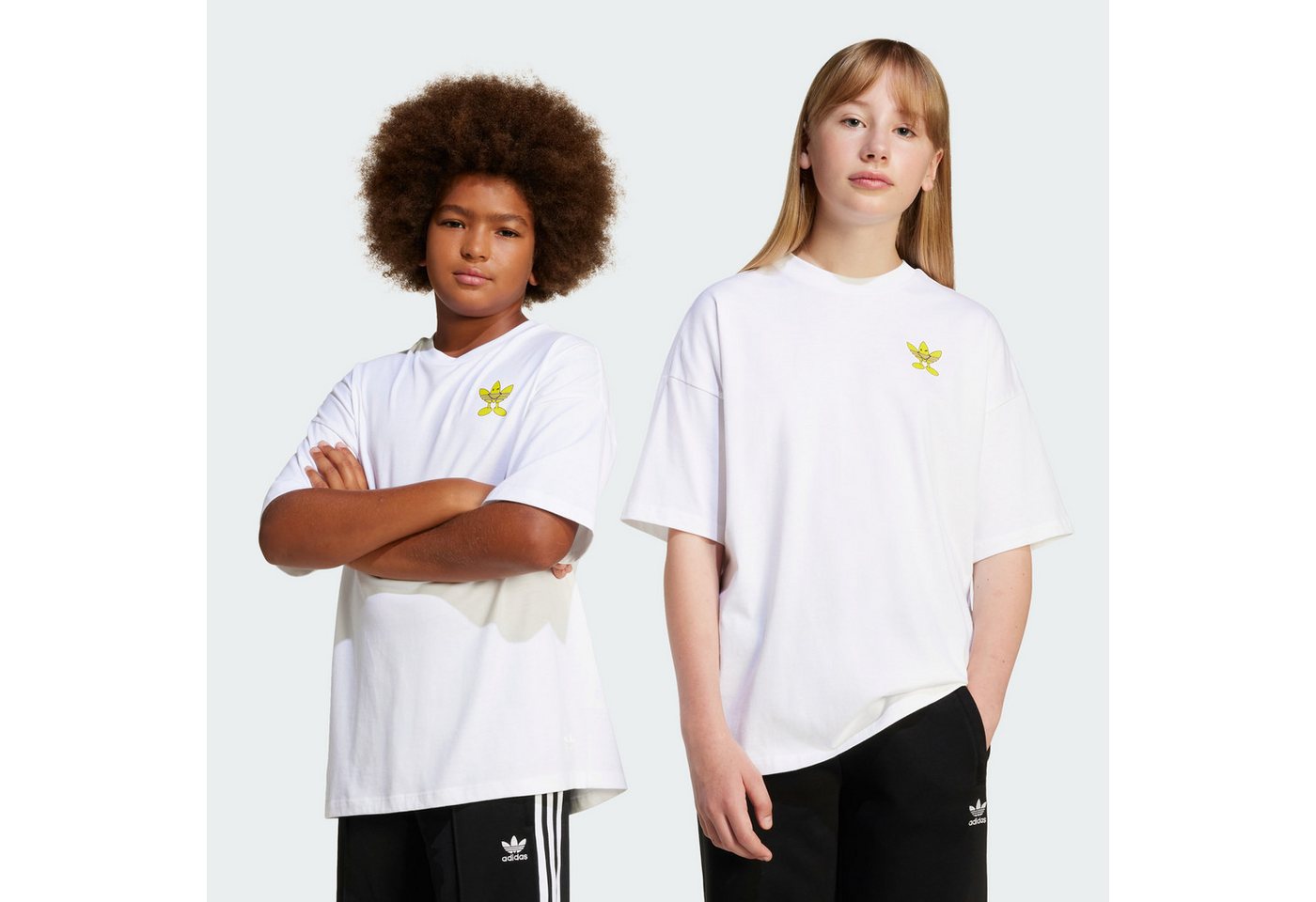 adidas Originals T-Shirt ADIDAS ORIGINALS X SMILEY WORLD KIDS T-SHIRT adidas Originals T-Shirt ADIDAS ORIGINALS X SMILEY WORLD KIDS T-SHIRT von adidas Originals