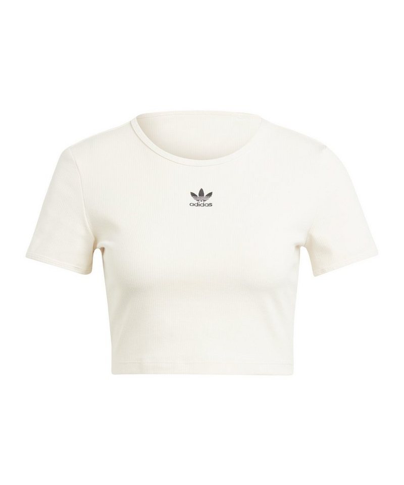 adidas Originals T-Shirt RIB T-Shirt Damen Beige default von adidas Originals