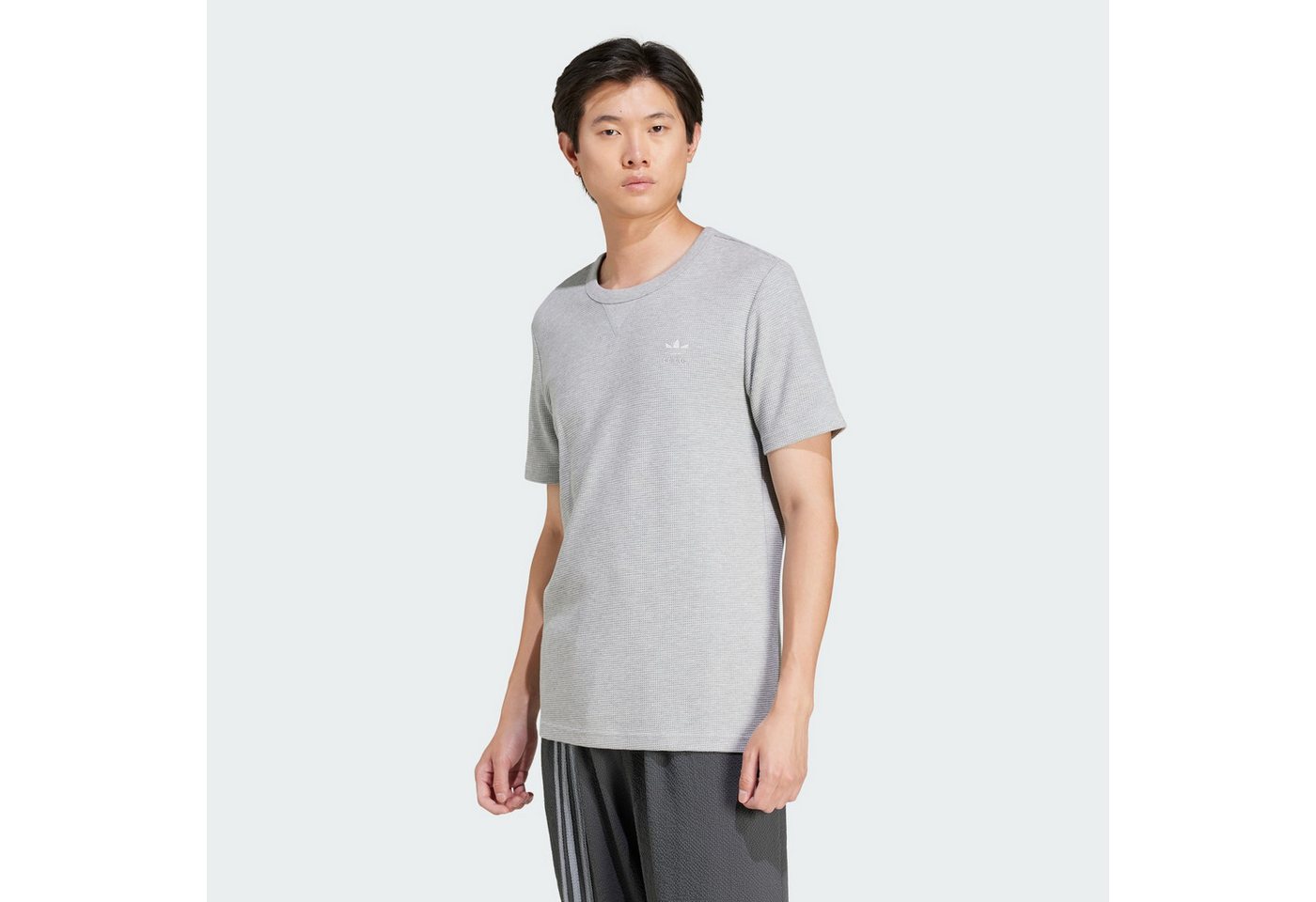 adidas Originals T-Shirt TREFOIL ESSENTIALS WAFFLE T-SHIRT adidas Originals T-Shirt TREFOIL ESSENTIALS WAFFLE T-SHIRT von adidas Originals