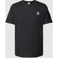 adidas Originals T-Shirt mit Label-Detail in Black, Größe M adidas Originals T-Shirt mit Label-Detail in Black, Größe M von adidas Originals