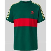 adidas Originals T-Shirt mit Label-Stitching in Bottle, Größe L adidas Originals T-Shirt mit Label-Stitching in Bottle, Größe L von adidas Originals