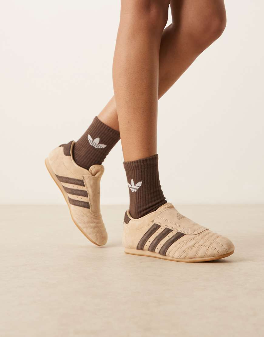 adidas Originals - Taekwondo - Sneaker in Hellbraun adidas Originals - Taekwondo - Sneaker in Hellbraun von adidas Originals