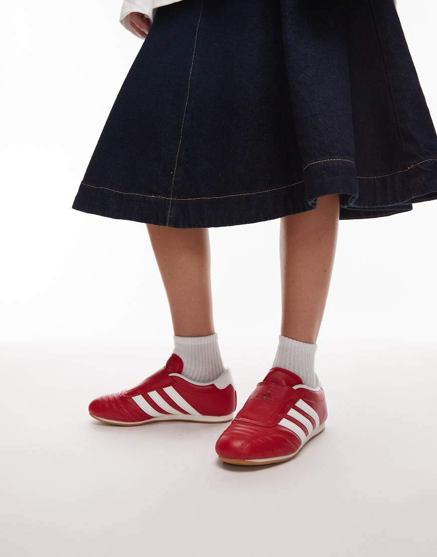 adidas Originals - Taekwondo - Sneaker in Rot und Weiß adidas Originals - Taekwondo - Sneaker in Rot und Weiß von adidas Originals