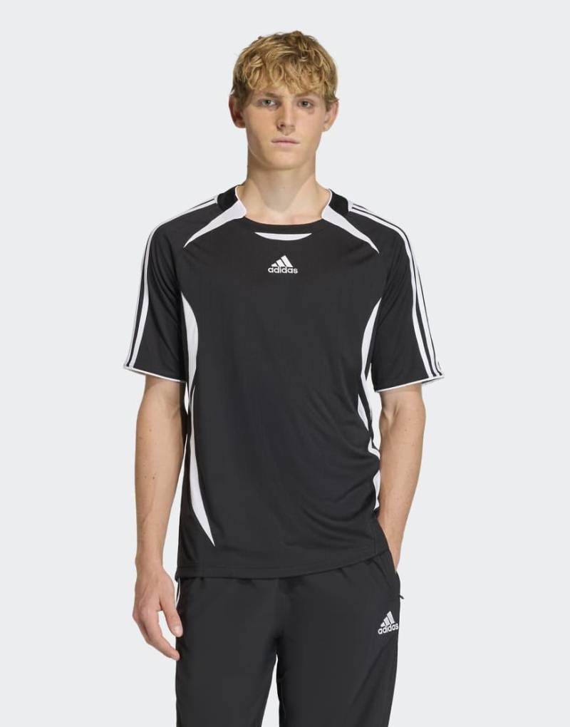 adidas Originals - Teamgeist Adicolor - T-Shirt in Schwarz von adidas Originals