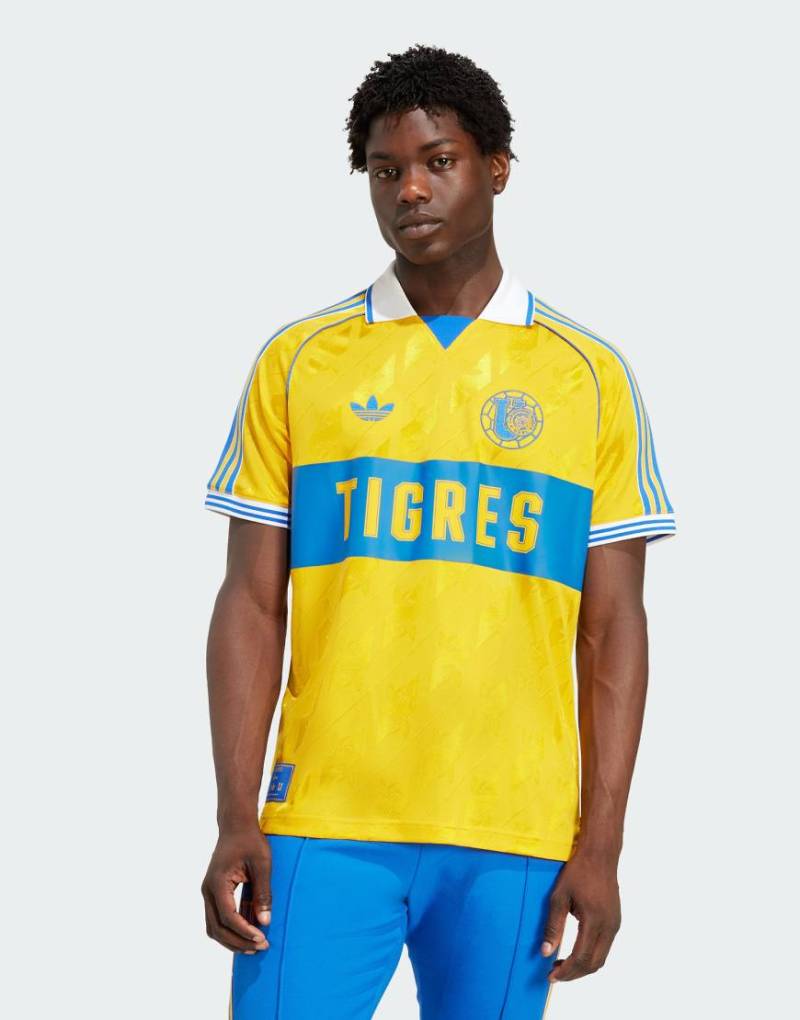 adidas Originals - Tigres Uanl Anniversary - Trikot in College-Gold-Gelb von adidas Originals
