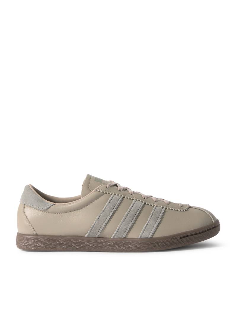 adidas Originals - Tobacco Gruen Suede-Trimmed Leather Sneakers - Men - Brown - UK 8.5 von adidas Originals