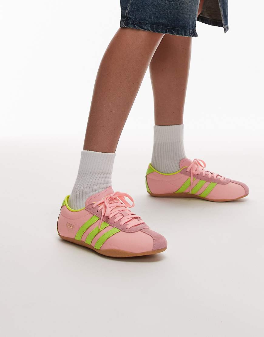 adidas Originals - Tokyo - Sneaker in Rosa und Gelb von adidas Originals