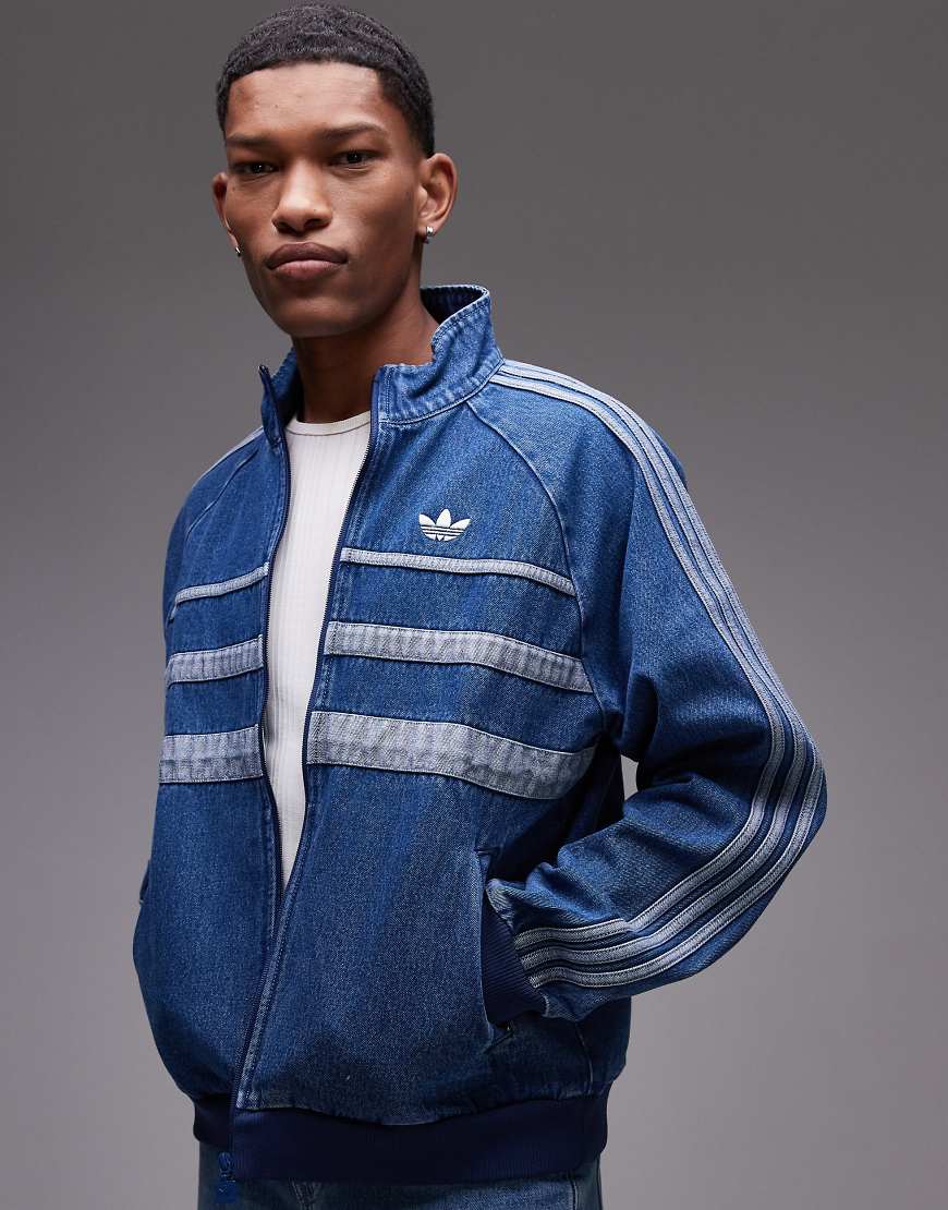 adidas Originals - Trainingsoberteil in Denim-Blau adidas Originals - Trainingsoberteil in Denim-Blau von adidas Originals