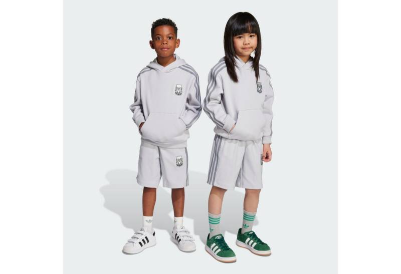 adidas Originals Trainingsshirt ADIDAS X MINECRAFT KIDS HOODIE SHORT SET (1-tlg) von adidas Originals