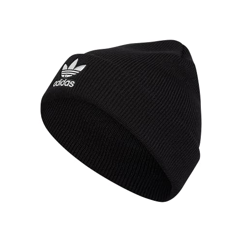 adidas Originals Trefoil Beanie, Schwarz, Einheitsgre von adidas Originals