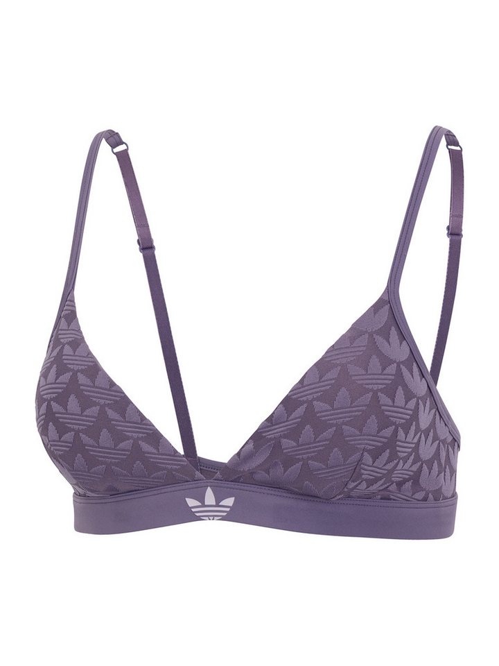 adidas Originals Triangel-BH Microterrot Signature Pattern Triangle Bra, Triangel Bralette, Dreiecks?BH von adidas Originals