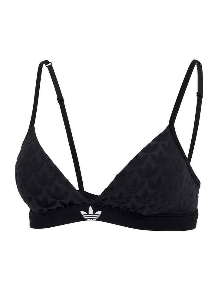 adidas Originals Triangel-BH Microterrot Signature Pattern Triangle Bra, Triangel Bralette, Dreiecks?BH von adidas Originals
