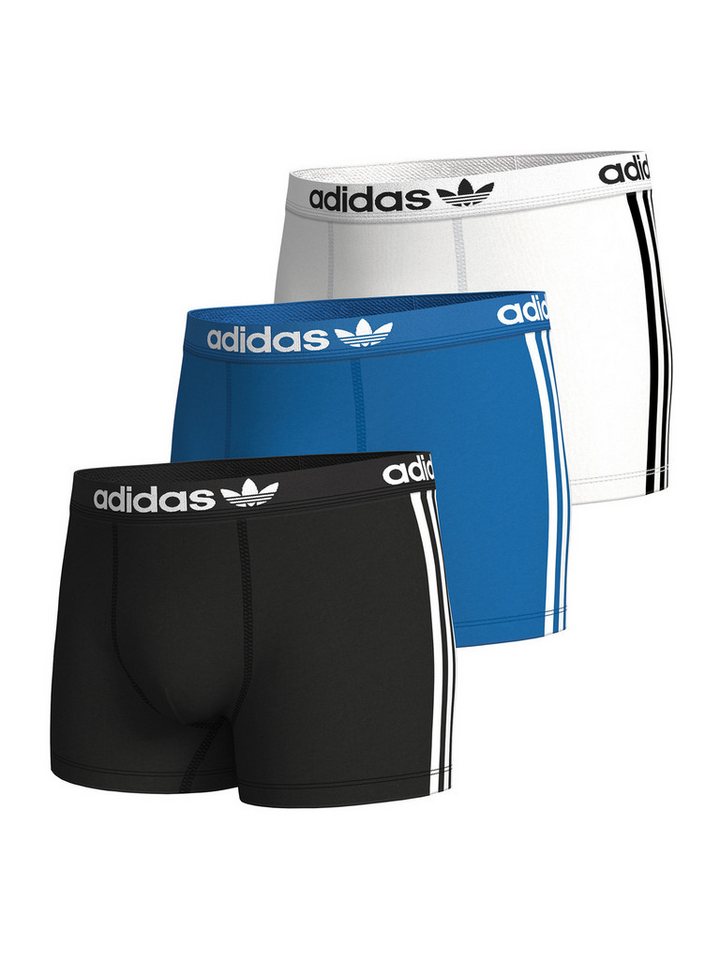 adidas Originals Trunk Comfort Flex Cotton 3 Stripes (3-St) unterhose männer boxershort von adidas Originals