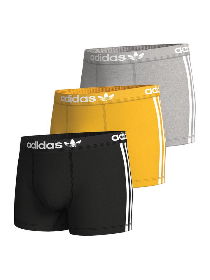 adidas Originals Trunk Comfort Flex Cotton 3 Stripes (3-St) unterhose männer boxershort von adidas Originals