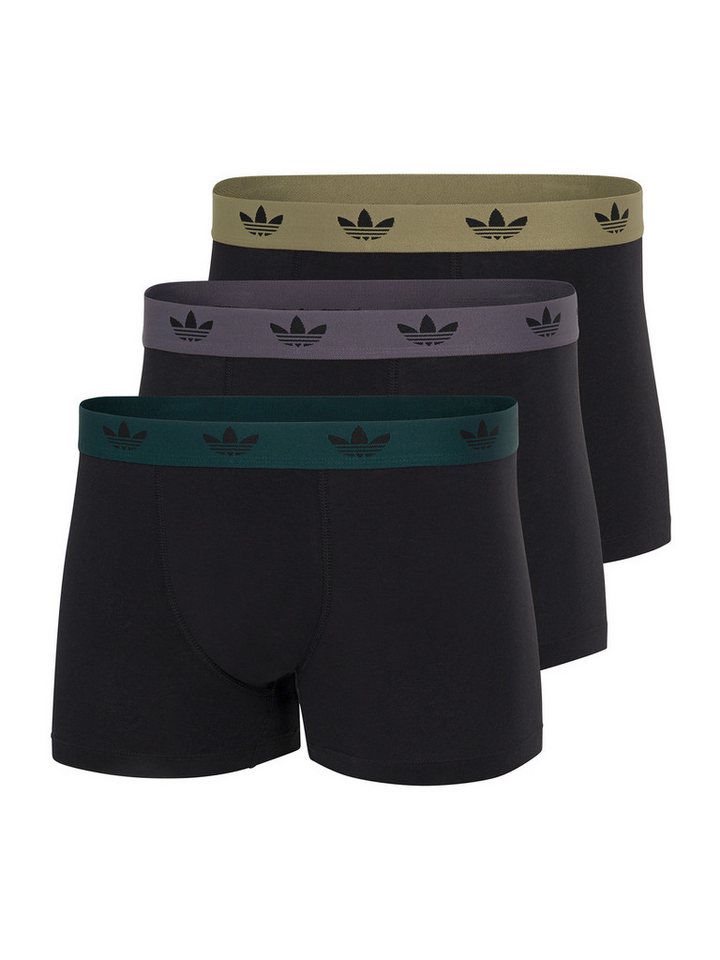 adidas Originals Trunk Cozy Stretch Cotton (3-St) Unterhose, Unterwäsche, Boxer Trunk von adidas Originals