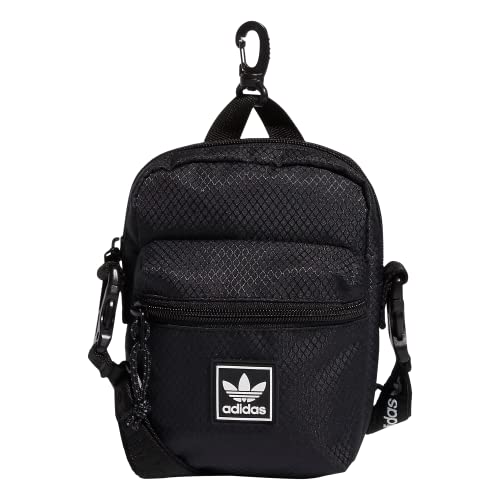 adidas Originals Unisex-Erwachsene Utility Festival 2.0 Crossbody Bag Umhängetasche, schwarz von adidas Originals