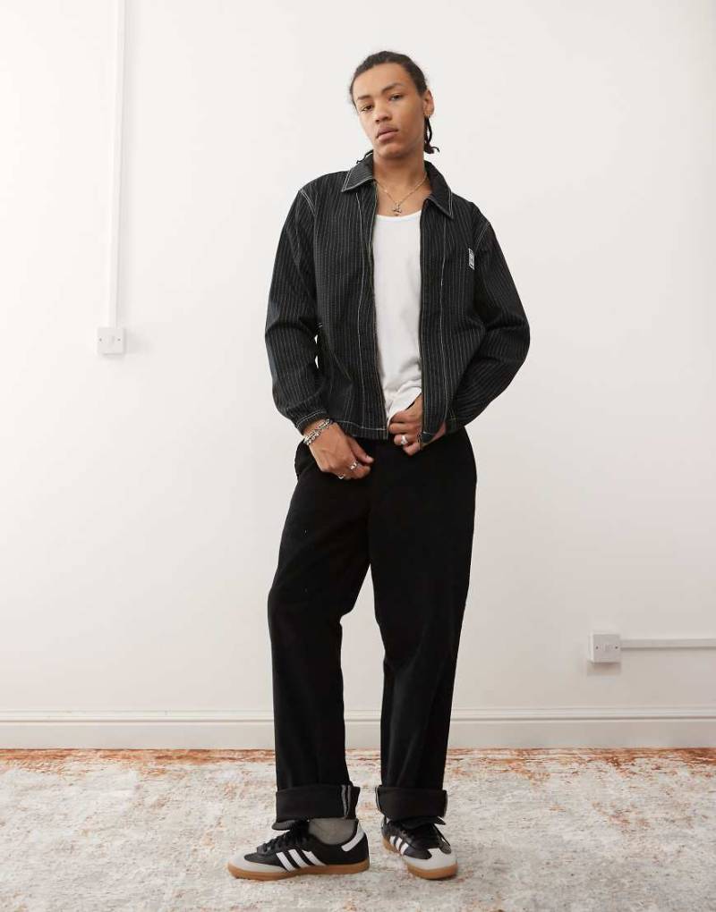 adidas Originals - Wabash - Trainingsjacke in Schwarz von adidas Originals