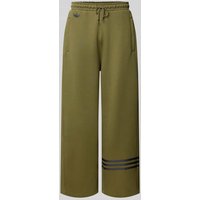 adidas Originals Wide Fit Sweatpants mit Logo-Applikation Modell 'LO' in Oliv, Größe M adidas Originals Wide Fit Sweatpants mit Logo-Applikation Modell 'LO' in Oliv, Größe M von adidas Originals