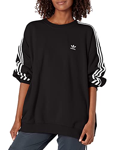 adidas Originals Women's Adicolor Classics Oversized Sweatshirt, Black, Large von adidas Originals