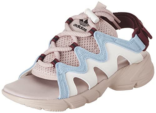 adidas Originals Women's Astir Sandals Sport, Wonder Taupe/Off White/Shadow Red, 14 von adidas Originals