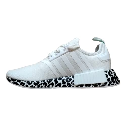 adidas Originals Women's NMD_R1 Sneaker (White Black Leopard Print, 8) von adidas Originals