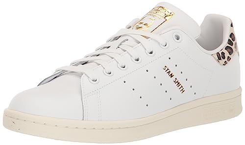 adidas Originals Women's Stan Smith Shoe Sneaker, White/Supplier Colour/Gold Metallic, 7 von adidas Originals